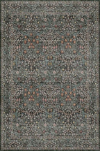 Dark Green 2x4 Rug Runner, Entryway Rugs, Small Runners - Image 7
