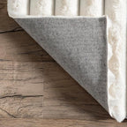 Nuloom SuperiorWash Collection Kai Off-White, Fluffy and Cozy, High Traffic - Image 4