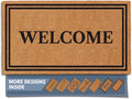 Barnyard Designs Natural Coco Coir Heavy Duty Backing Doormat by BarnyardDesigns