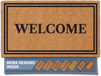 Barnyard Designs Natural Coco Coir Heavy Duty Backing Doormat by BarnyardDesigns