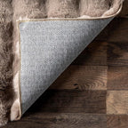 nuLOOM 3'9" x 6' Cozy Plush SuperiorWash Area Rug, Machine Washable, Soft - Image 4