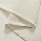 Joydeco Sheer Curtains 72 Inches Long, Linen Curtains Window Privacy Assured - Image 7