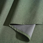 RYB HOME Forest Green 100% Blackout Linen Curtains 84 Length 52 Width, Privacy - Image 5