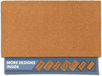 Barnyard Designs Natural Coco Coir Heavy Duty Backing Doormat by BarnyardDesigns