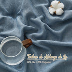 NICETOWN Linen Blend Stone Blue Curtains - Image 4