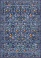 Dark Navy Blue Living Room Rug 5x7 Area Rug - Image 2