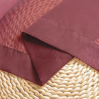 Chyhomenyc Burgundy Sheer Valances - Image 7