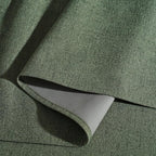 RYB HOME Olive Green 100% Blackout Linen Curtains 84 inches Long, Luxury - Image 4