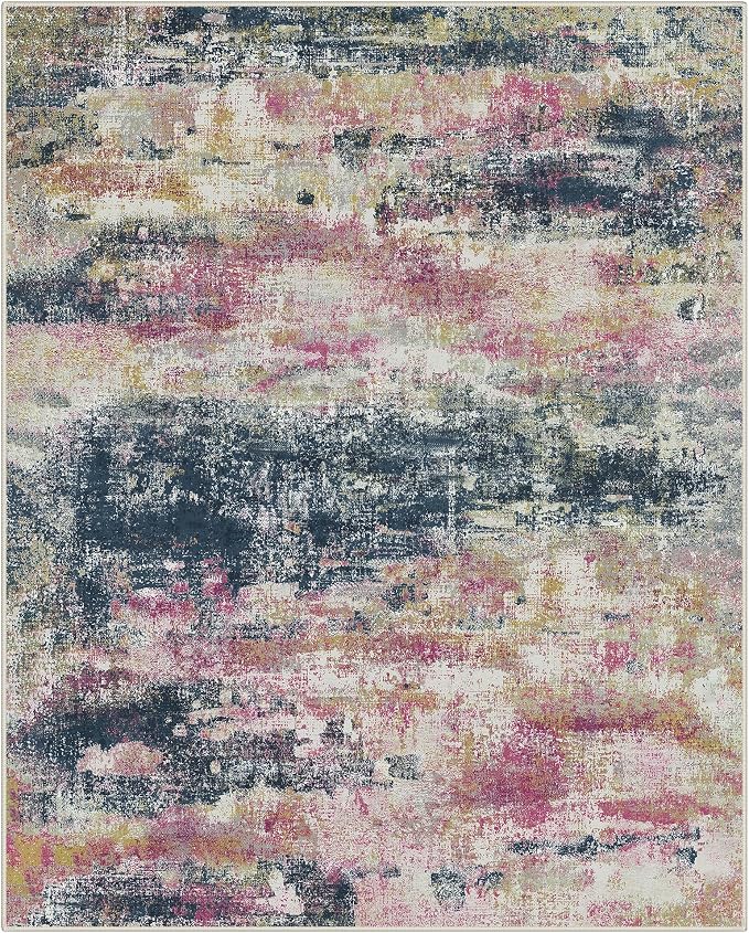 Area Rugs 8x10 for Living Room Bedroom, Modern Abstract Machine Washable Rug - Image 5