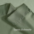 NICETOWN Forest Green Sheer Curtains 96inches Long - Image 6